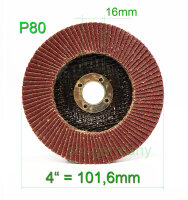 Fächerscheiben 100 x 16 mm / 125 x 22 mm Winkelschleifer Schleifscheiben NEU 60 100 x 16 mm