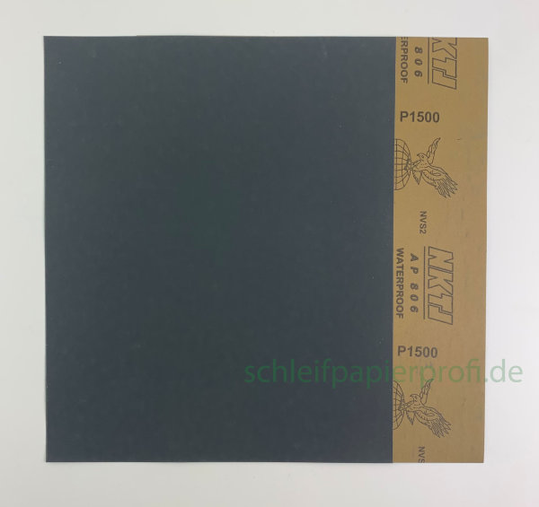 Schleifpapier wasserfest, 230 mm x 280 mm, Körnung 80 - 5000, Nass-Schleifpapier 280 mm x 230 mm 1.500