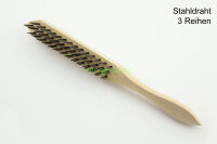 Drahtbürste Holz Handbürste Holzgriff...