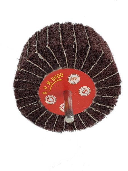 Vliesschleifer Schleifmop Schleifstift Vliesmop verschiedene Ø und Körnungen 60*40*6mm 120