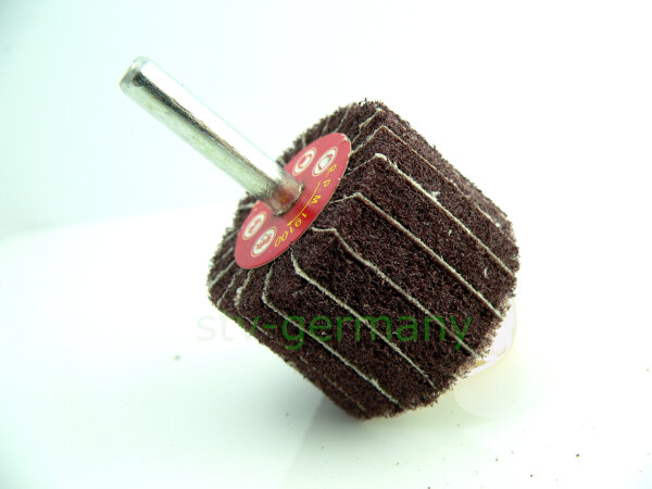 Vliesschleifer Schleifmop Schleifstift Vliesmop verschiedene Ø und Körnungen 40*25*6mm 80