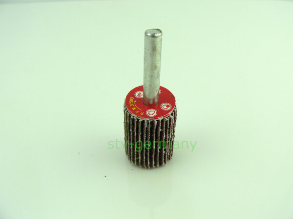 Fächerschleifer Schleifmop Schleifstift Vliesmop Vliesschleifer verschiedene Ø und Körnungen 20*25*6mm 180