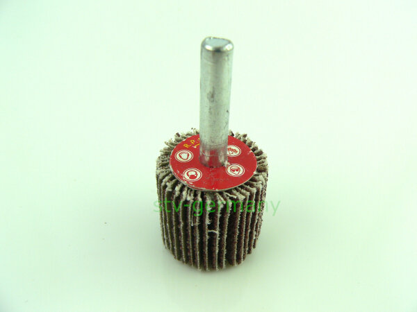 Fächerschleifer Schleifmop Schleifstift Vliesmop Vliesschleifer verschiedene Ø und Körnungen 25*25*6mm 320