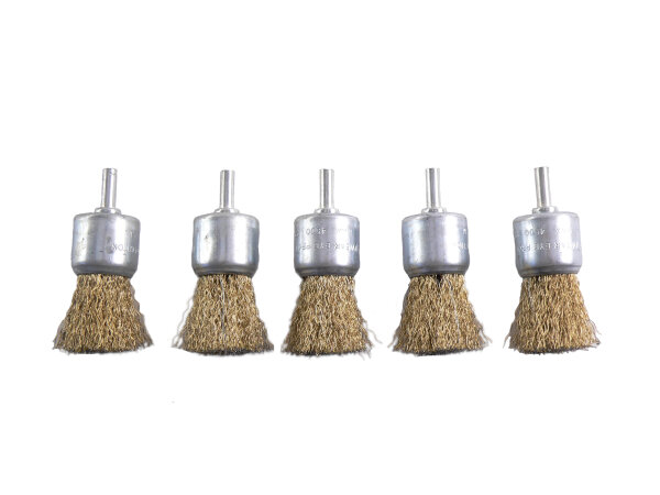 Scheibenbürste Pinselbürste Bohrmaschine Messing Drahtbürste Rundbürste Pinselbürste 30 mm